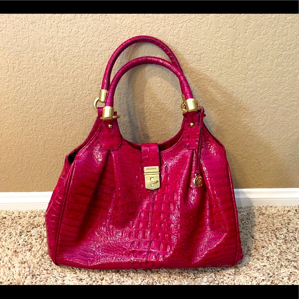 Brahmin Wisteria Large Elisa Hobo Bag
